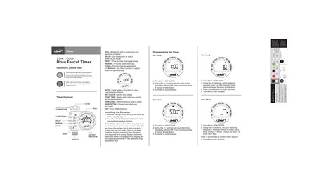 orbit water timer instructions|orbit water timer instruction manual.